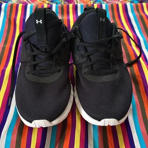 Under Armour HOVR CTW Shoes Womens 8.5 Black Running Athletic Sneaker marathon