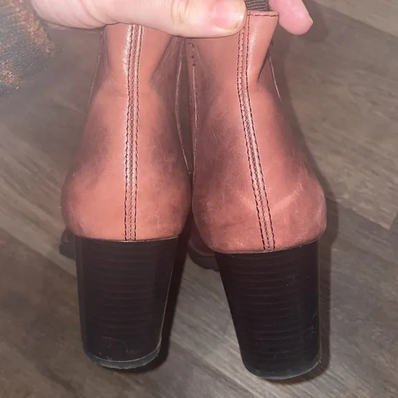 Vagabond Shoemakers Leather Rustic Brown Bootie