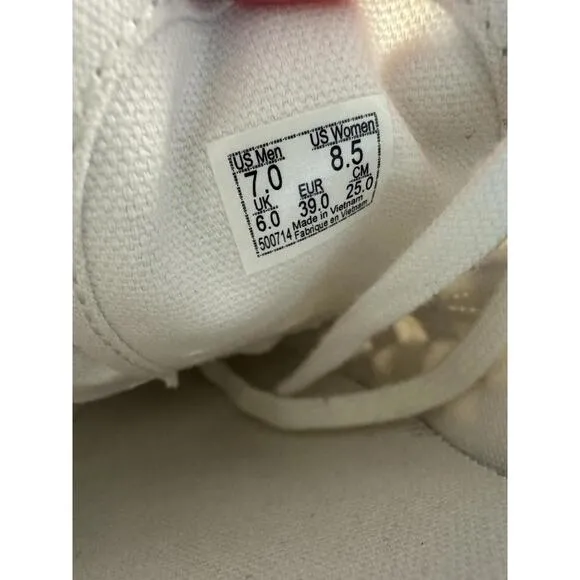 Vans Authentic Low Pro Silver White Checkered  Sneakers Low-Top Shoes Womens 7.5