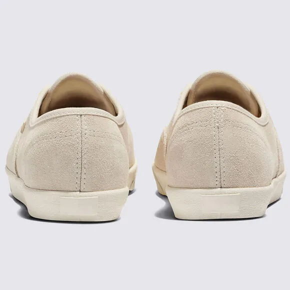 Vans Authentic Low Pro Suede Sneakers Low Top Shoes Fat Lace Yarrow Beige 8.5