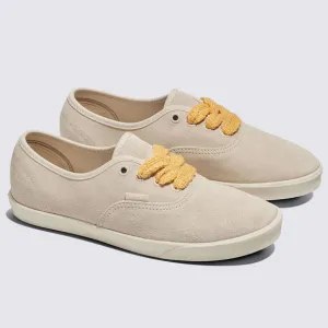 Vans Authentic Low Pro Suede Sneakers Low Top Shoes Fat Lace Yarrow Beige 8.5