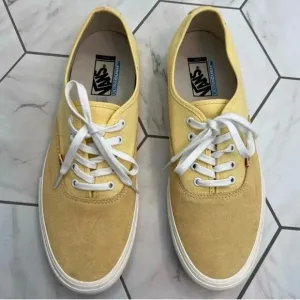 Vans Authentic Pro Pale Banana/Marshmallow Men'sClassic Skate Shoes Size 13