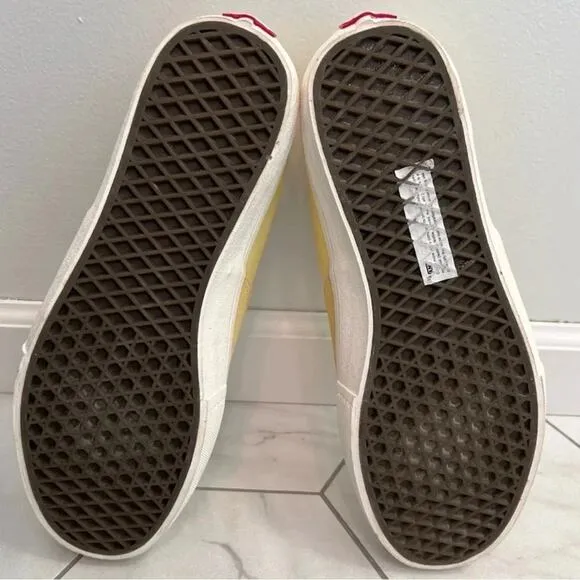 Vans Authentic Pro Pale Banana/Marshmallow Men'sClassic Skate Shoes Size 13