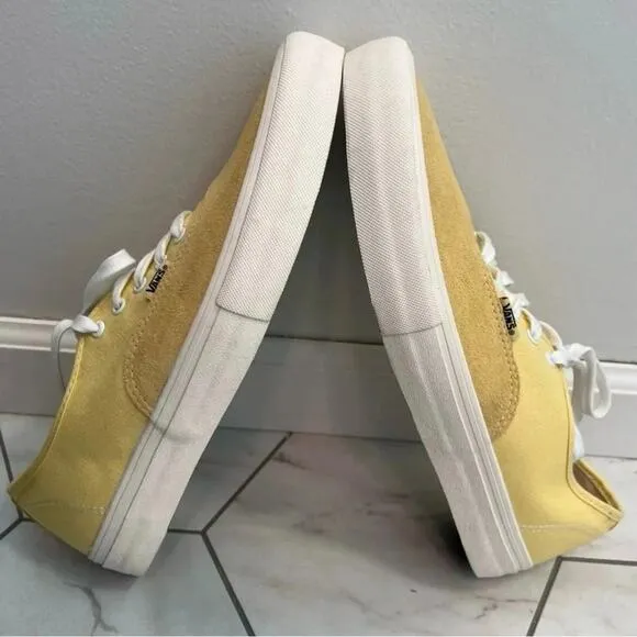 Vans Authentic Pro Pale Banana/Marshmallow Men'sClassic Skate Shoes Size 13
