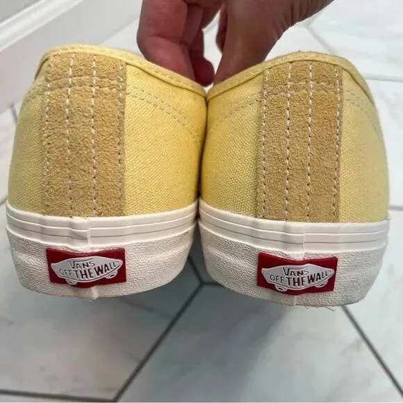 Vans Authentic Pro Pale Banana/Marshmallow Men'sClassic Skate Shoes Size 13