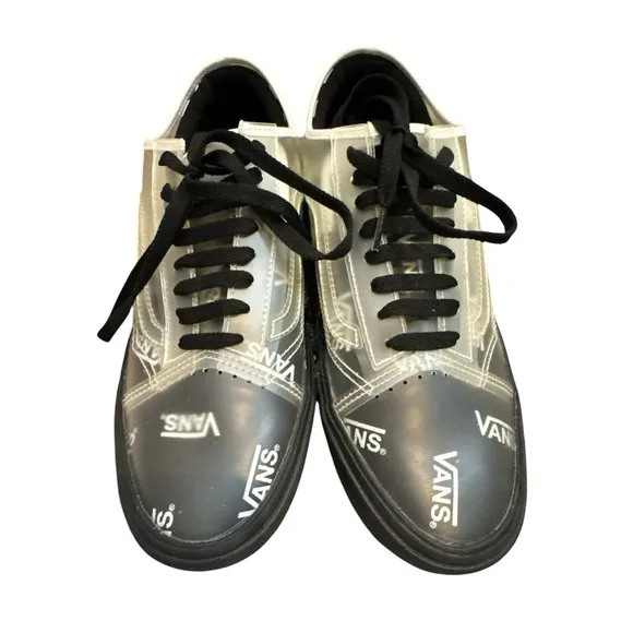 Vans Block ComfyCush Slip Skool Skate Sneakers Shoes Black Men's 9.5‎ Womens 11