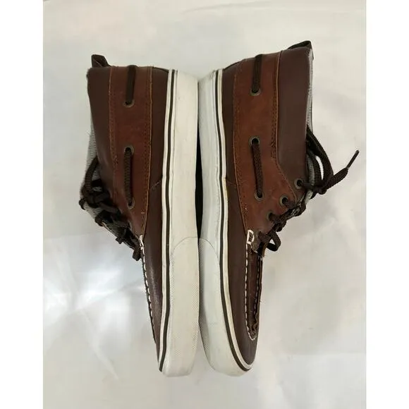 Vans California Chukka Del Barco Shoes Size 9.5 Brown Leather