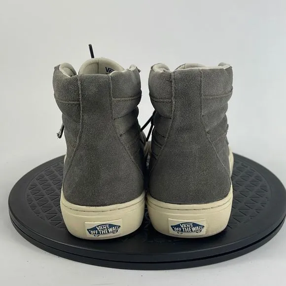 Vans California Sk8-Hi Premium Causal Skate Shoes Gray Suede Women’s Size 8