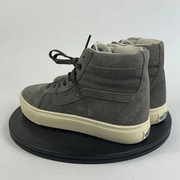 Vans California Sk8-Hi Premium Causal Skate Shoes Gray Suede Women’s Size 8