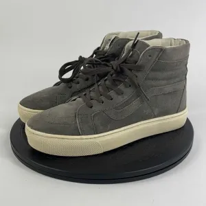 Vans California Sk8-Hi Premium Causal Skate Shoes Gray Suede Women’s Size 8