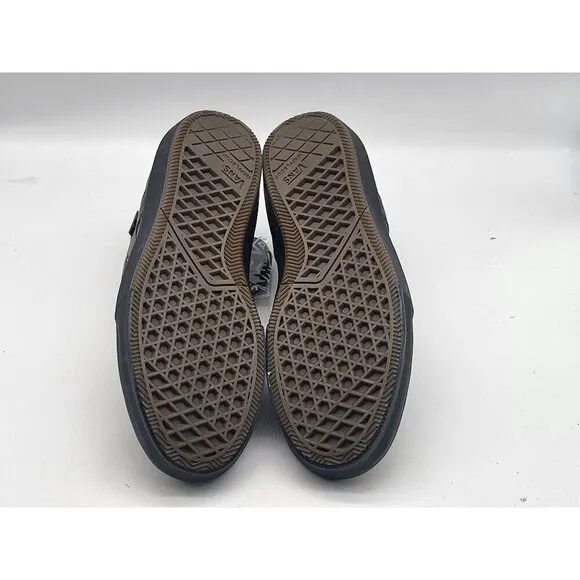 Vans Crockett High Skate Brown Green Suede Men Shoes Sneakers Size 6