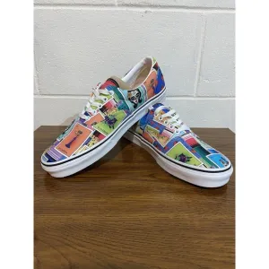 Vans Era Loteria Patch Skate Shoes‎ Men's Size 11/Women's 12.5 Multi &amp; White NEW