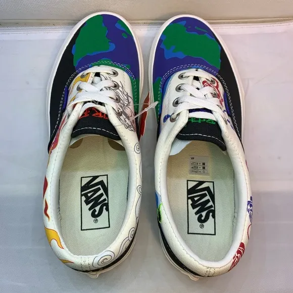 Vans Era Mother Earth Edition Lace Up Skate Shoes.