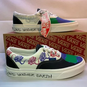 Vans Era Mother Earth Edition Lace Up Skate Shoes.
