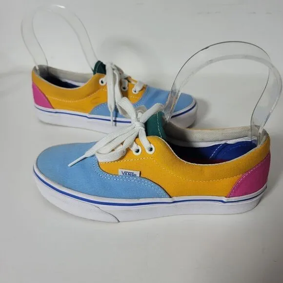 Vans Era Bright Color Blocked Skate Shoes
