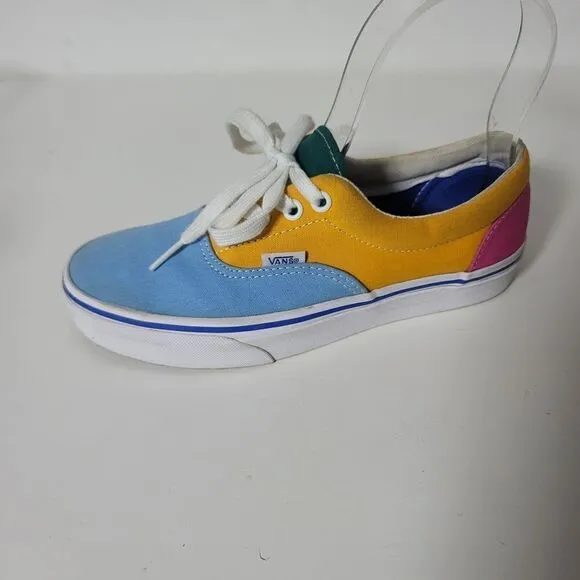 Vans Era Bright Color Blocked Skate Shoes