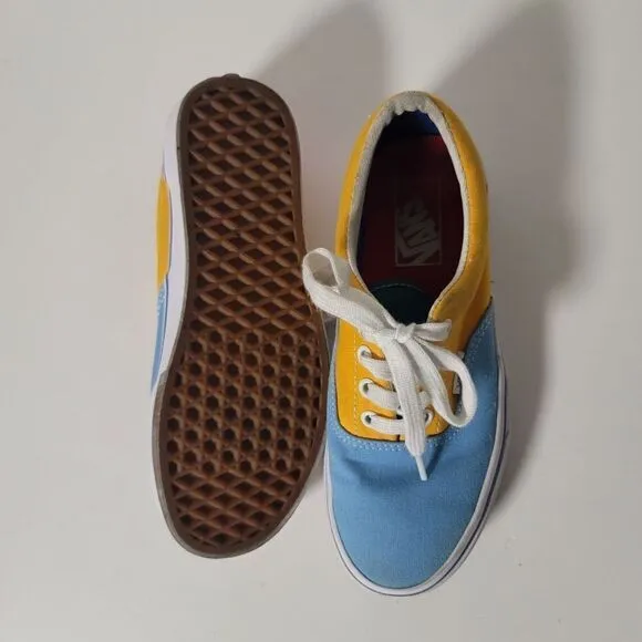 Vans Era Bright Color Blocked Skate Shoes