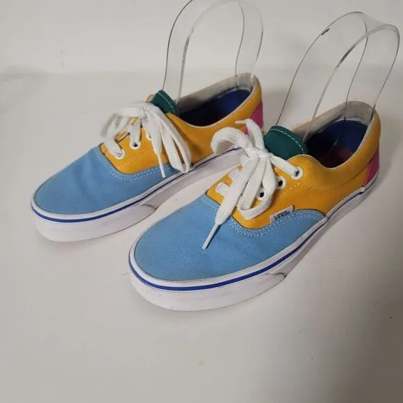 Vans Era Bright Color Blocked Skate Shoes