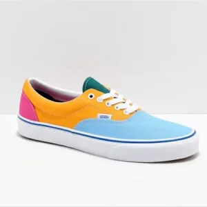 Vans Era Bright Color Blocked Skate Shoes