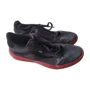 Vans EVDNT Ultimate Waffle Skate Men Sz 8/Women Sz 9.5 Sneakers Shoes Black Red