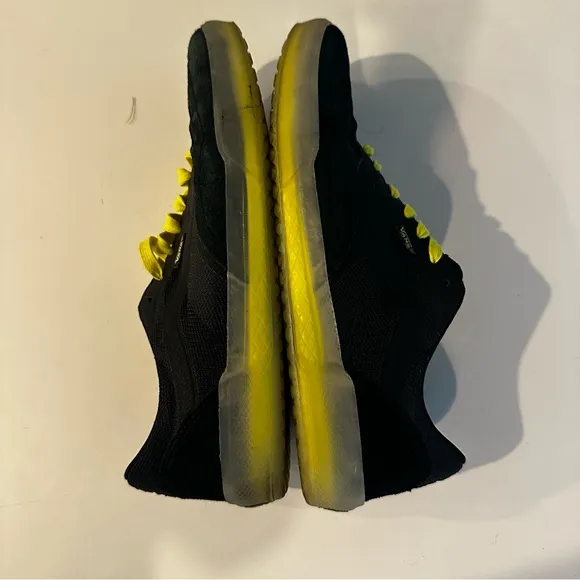 Vans EVDNT UltimateWaffle Skate Shoes Black/Yellow Size [12]