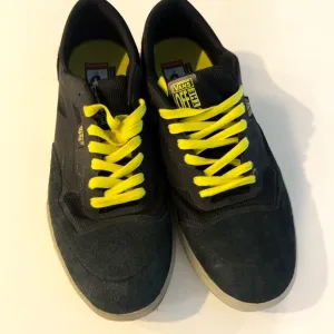 Vans EVDNT UltimateWaffle Skate Shoes Black/Yellow Size [12]