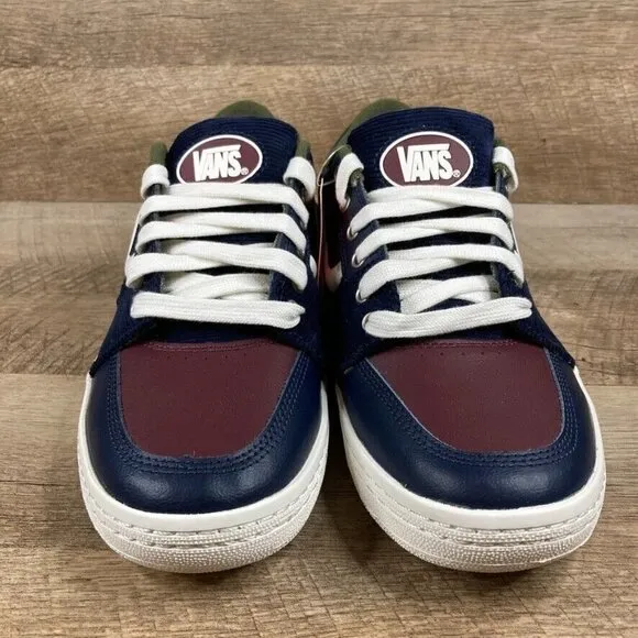 VANS FAIRLANE Corduroy Mix Skate Shoes Men's Sz 9.5, Womens Sz 11 Sneakers NEW