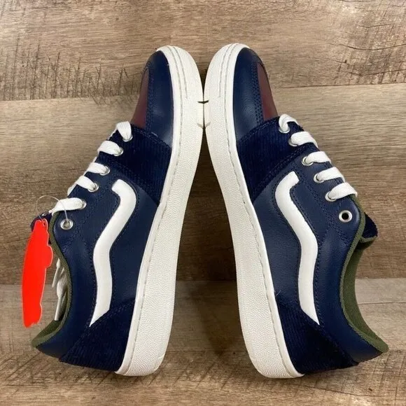 VANS FAIRLANE Corduroy Mix Skate Shoes Men's Sz 9.5, Womens Sz 11 Sneakers NEW