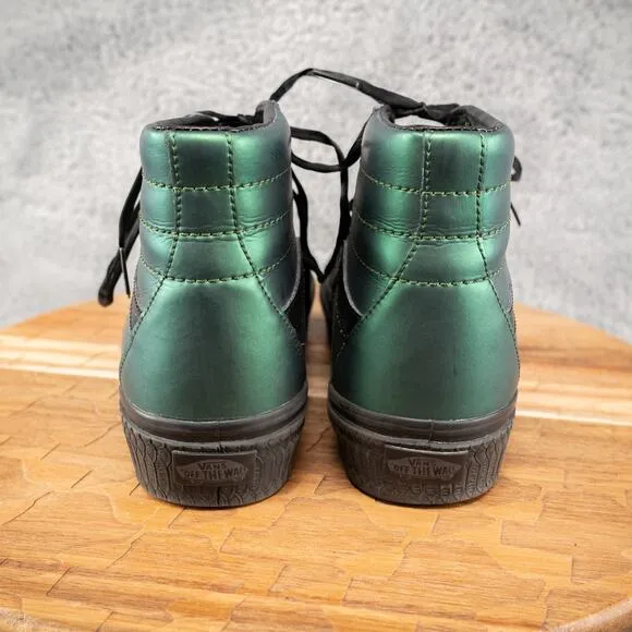 Vans Harry Potter Morsmordre Dark Arts PLatform Green Womens Size 9