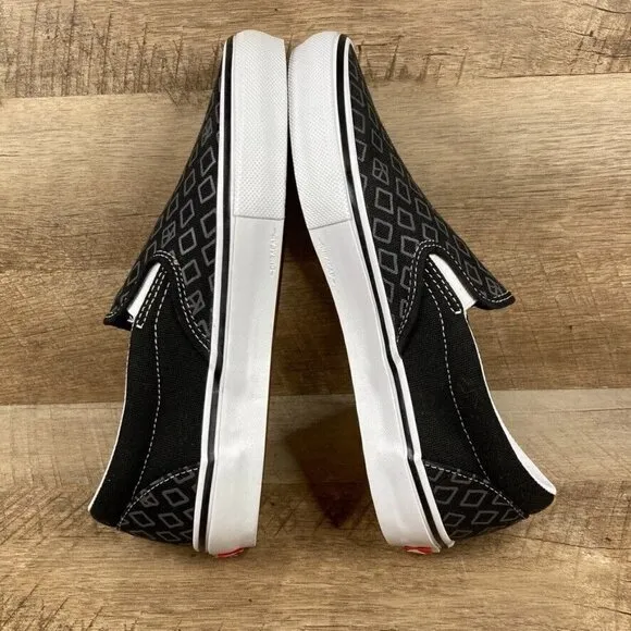 Vans Krooked By Natas For Ray Barbee Slip On Skate Shoes Mens 8.5 Womens 10 NEW