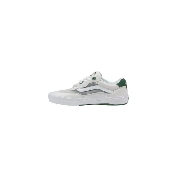 Vans Leather Shoes with Rubber Sole Men Green Sneakers