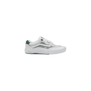 Vans Leather Shoes with Rubber Sole Men Green Sneakers