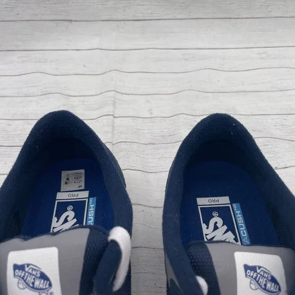 Vans Mens Off The Wall Pro Rowley Skate Shoes Sneakers UltraCush Blue Sz US 6.5