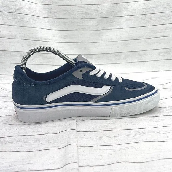 Vans Mens Off The Wall Pro Rowley Skate Shoes Sneakers UltraCush Blue Sz US 6.5