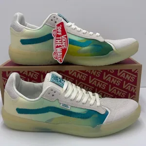 Vans Men's White and Green Sneakers Evdnt UltimateGradient White MlVN0A5DY7J5K