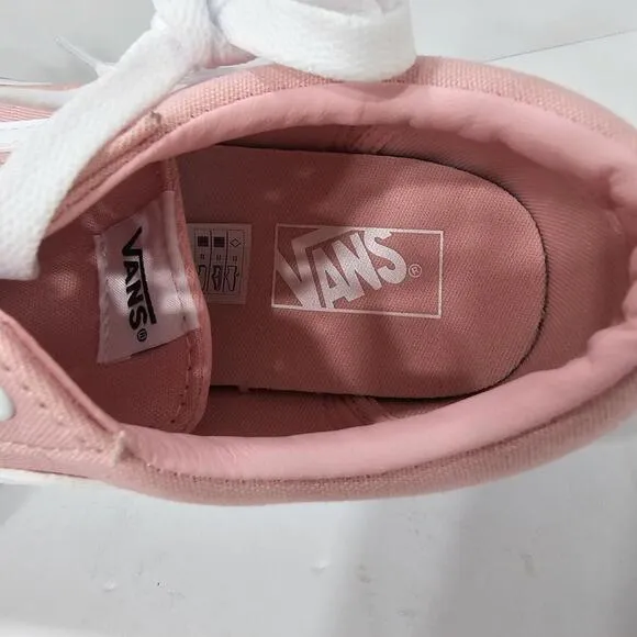 Vans Off The Wall - Women's Size 5 - Pale Pink Low Skate Shoes - 507698