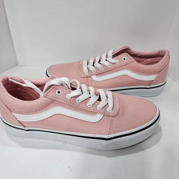Vans Off The Wall - Women's Size 5 - Pale Pink Low Skate Shoes - 507698