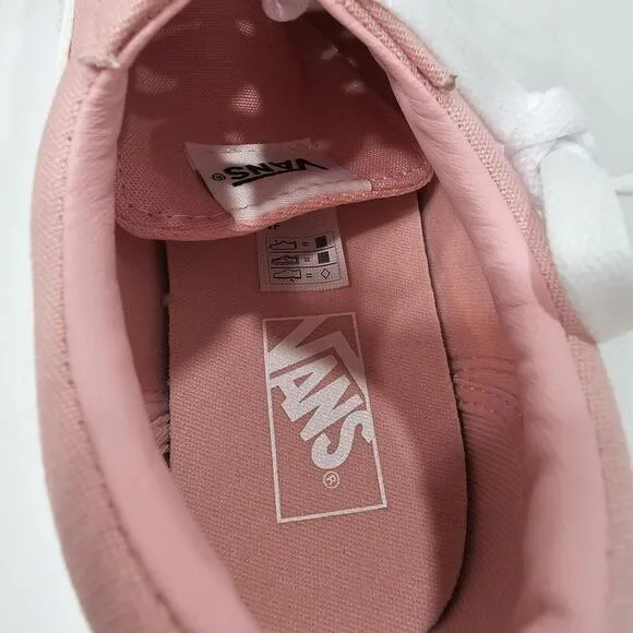 Vans Off The Wall - Women's Size 5 - Pale Pink Low Skate Shoes - 507698