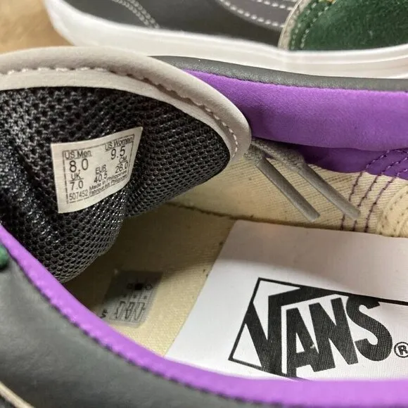 VANS OG STYLE 36 UI Devil's Details Black Skate Shoes Mens 8 Womens 9.5 RARE NEW