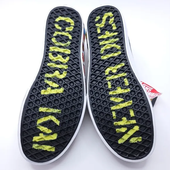VANS Old Skool Cobra Kai Black Low Shoes Skate Canvas‎ Sneakers Women 9 Men 7.5