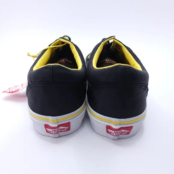 VANS Old Skool Cobra Kai Black Low Shoes Skate Canvas‎ Sneakers Women 9 Men 7.5