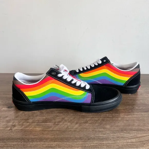 VANS Old Skool Pride Skate For All Men's Shoe Size 10 #242724