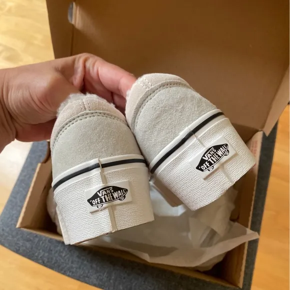 VANS Old Skool Sherpa Platform Skate Sneakers Shoes