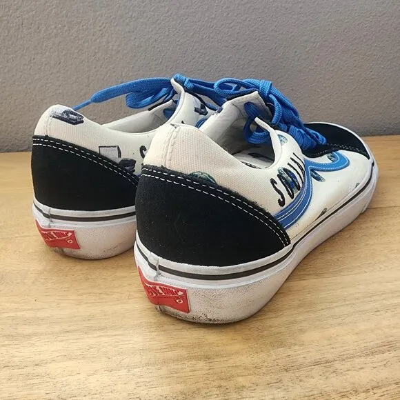 Vans Old Skool x Cali Thornhil Dewitt Social Disaster Skate Shoes Mens Sz 9