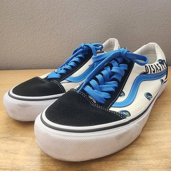Vans Old Skool x Cali Thornhil Dewitt Social Disaster Skate Shoes Mens Sz 9