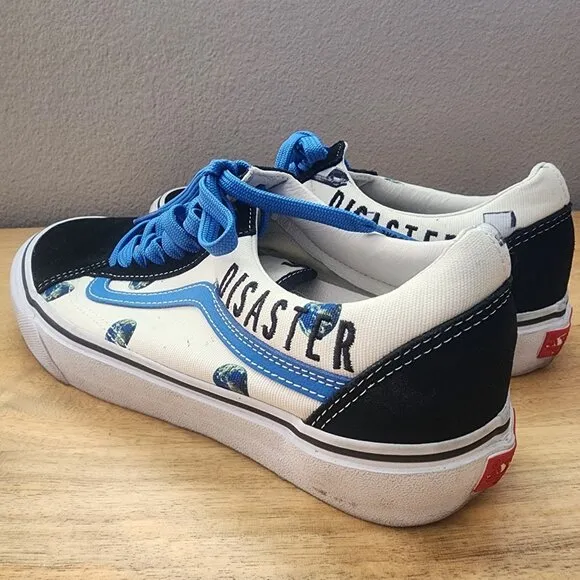 Vans Old Skool x Cali Thornhil Dewitt Social Disaster Skate Shoes Mens Sz 9