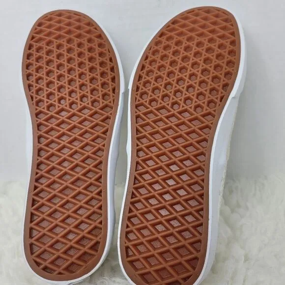Vans Peace Paisley VN0A5KRDATI Women' Shoes Size 6.5 Beige Skate Sneaker Shoes