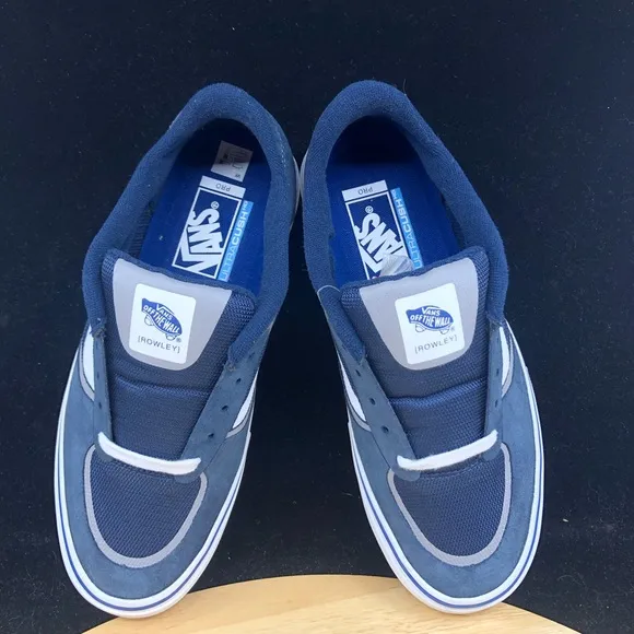 VANS Rowley Rapidweld Navy blue ultra Cush mens size 7.5