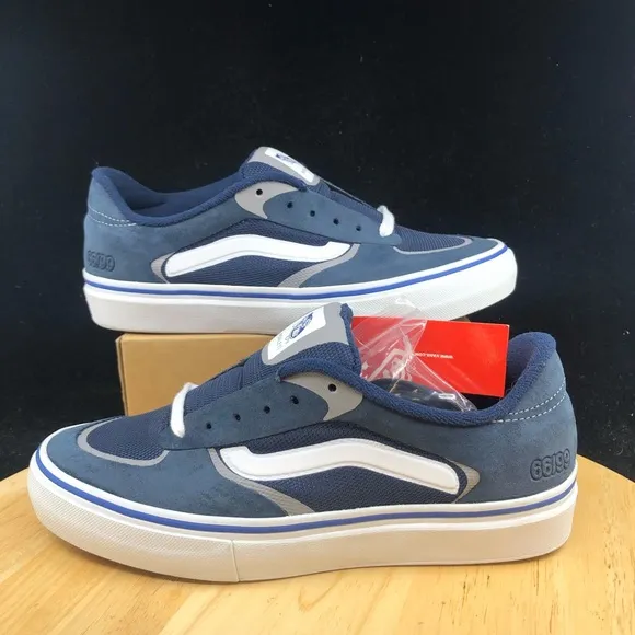 VANS Rowley Rapidweld Navy blue ultra Cush mens size 7.5