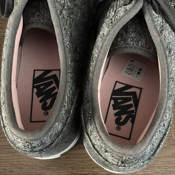 Vans Shoes Womens Off The Wall Atwood Skate Low Sneakers Grey Lace Up Size 7.5